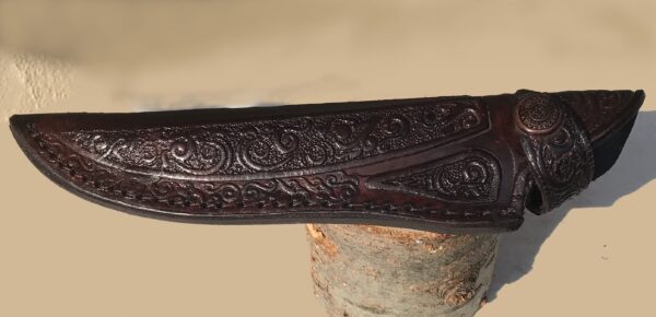 Carved Leather Sheath - Image 2