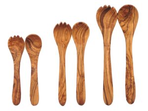 Salad Set Spoon Shape